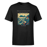 Thumbnail for VINTAGE G4293 - The Cave Of Winds Survey - Premium T-Shirt design on black premium t shirt