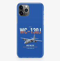 Thumbnail for WC-130J Hurricane Hunter design on blue magsafe iphone case, for iPhone Pro Max