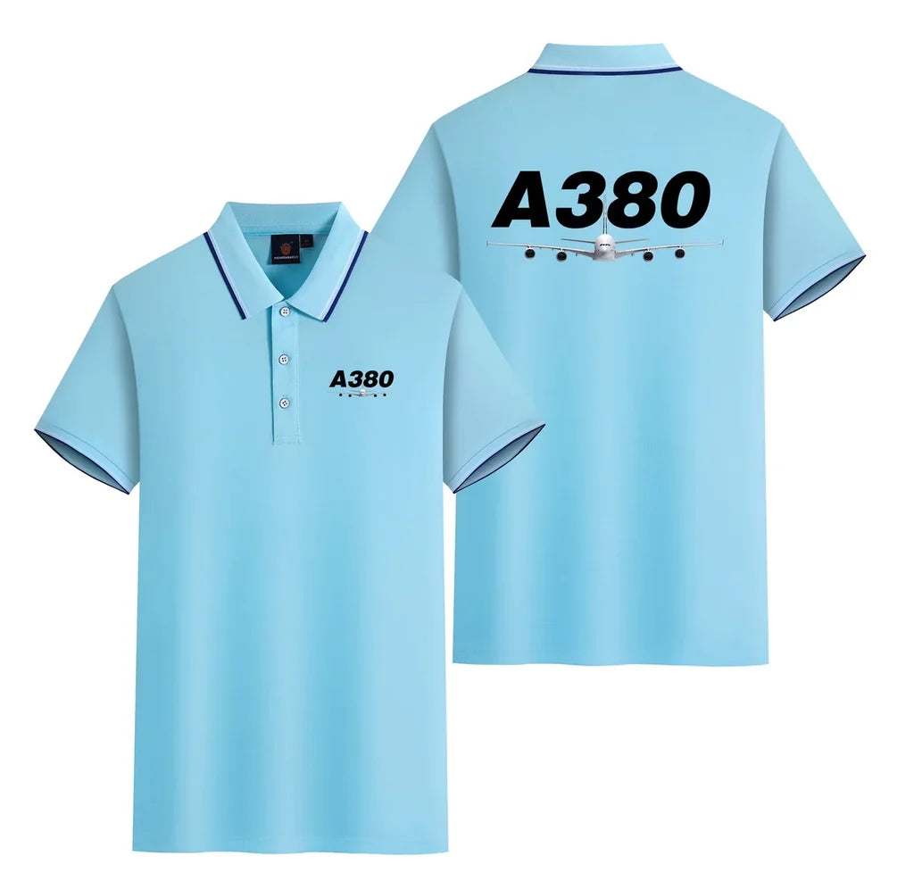 Customisable Airbus A380 Polo Shirt - view 20