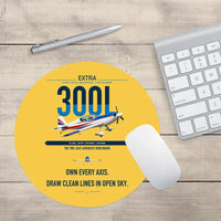 Thumbnail for Extra 300L design on yellow round mouse pad