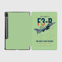 Thumbnail for Dassault Rafale C — F3-R standard design on light green samsung tablet tablet case
