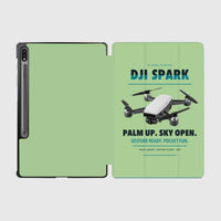 Thumbnail for DJI Spark design on light green samsung tablet tablet case