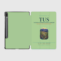 Thumbnail for Tucson International Airport (TUS) design on light green samsung tablet tablet case