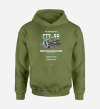 Thumbnail for CT7-9B design on green army hoodie single side