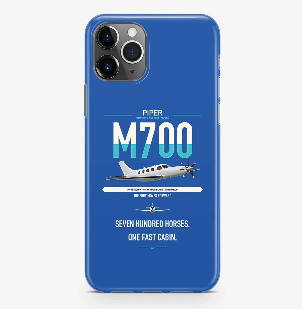 Piper M700 Fury design on blue magsafe iphone case, for iPhone Pro Max