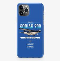 Thumbnail for Daher Kodiak 900 design on blue magsafe iphone case, for iPhone Pro Max