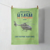 Thumbnail for Airbus Helicopters H145M LUH SOF design on light green towel