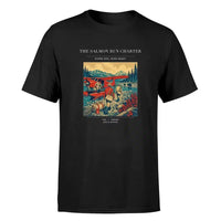 Thumbnail for VINTAGE G4289 - The Salmon Run Charter - Premium T-Shirt design on black premium t shirt