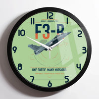 Thumbnail for Dassault Rafale C — F3-R standard design on light green framed wall clock