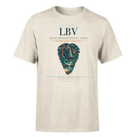 Thumbnail for Leon-Mba International Airport (LBV) T-Shirt single-side front print in Beige | leon-mba-international-airport-lbv-double-side-t-shirt