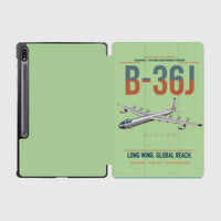 Thumbnail for B-36J Peacemaker design on light green samsung tablet tablet case