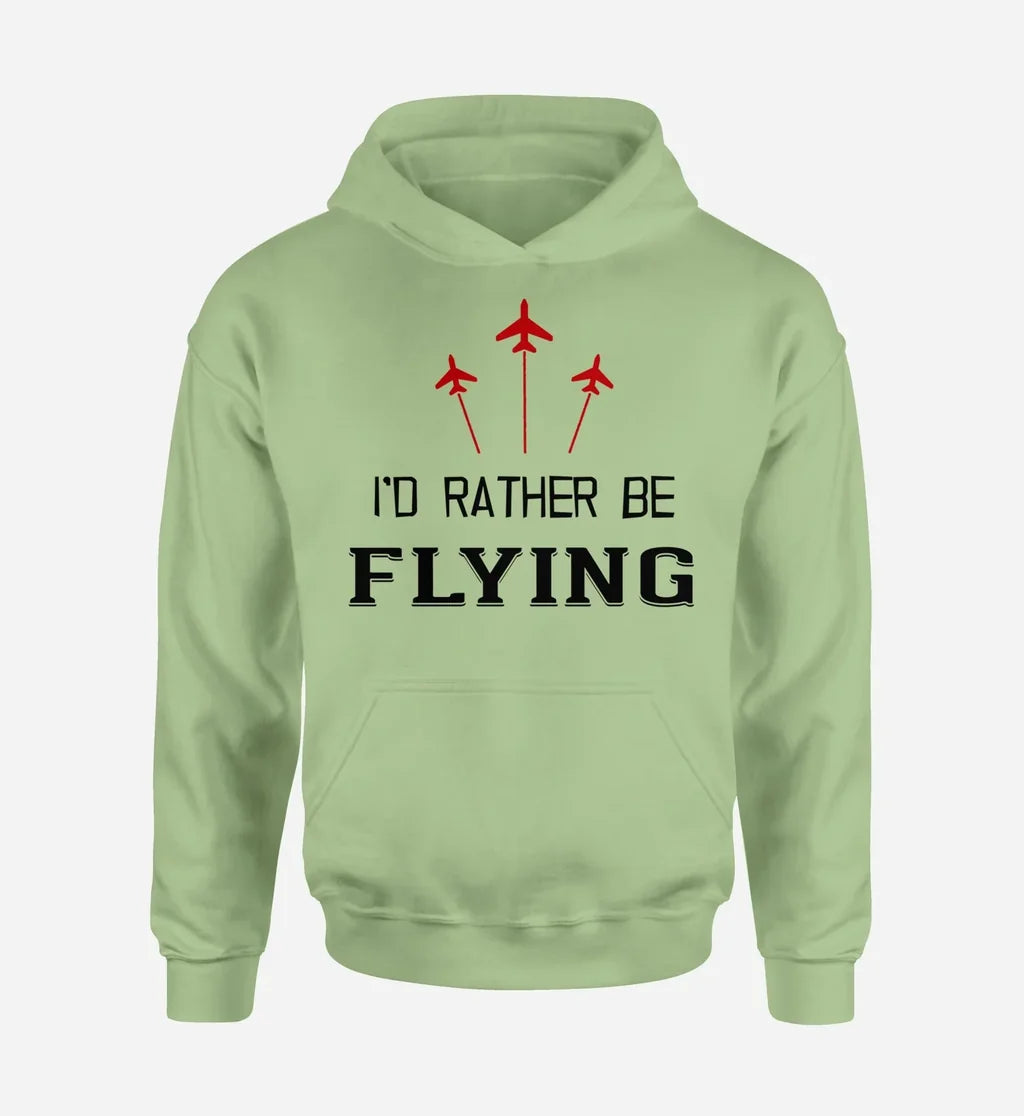 I'd Rather Be Flying Hoodie - view 10