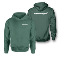 Thumbnail for Smartwings Airlines logo on green double side hoodie