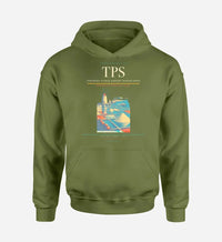 Thumbnail for Vincenzo Florio Airport Trapani-Birgi (TPS) design on green army hoodie single-side print