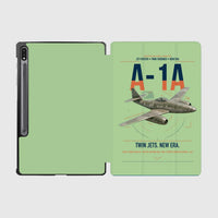Thumbnail for Messerschmitt Me 262A-1a design on light green samsung tablet tablet case