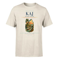 Thumbnail for Kajaani Airport (KAJ) T-Shirt single-side front print in Beige | kajaani-airport-kaj-double-side-t-shirt