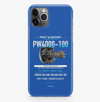 Thumbnail for PW4000-100 Case ProMax design on blue iphone case promax