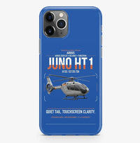 Thumbnail for Airbus H135 Juno HT1 design on blue magsafe iphone case, for iPhone Pro Max