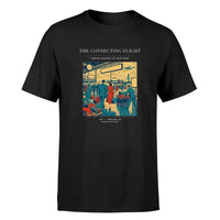 Thumbnail for VINTAGE G4088 - The Connecting Flight - Premium T-Shirt design on black premium t shirt