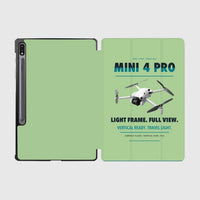 Thumbnail for DJI Mini 4 Pro design on light green samsung tablet tablet case