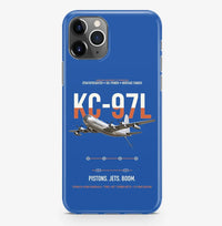 Thumbnail for KC-97L STRATOFREIGHTER design on blue magsafe iphone case, for iPhone Pro Max
