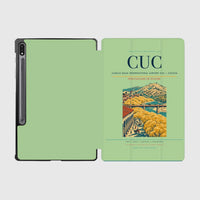 Thumbnail for Camilo Daza International Airport (CUC) design on light green samsung tablet tablet case