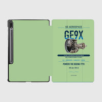 Thumbnail for GE9X design on light green samsung tablet tablet case