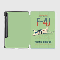 Thumbnail for F-4J Phantom II design on light green samsung tablet tablet case