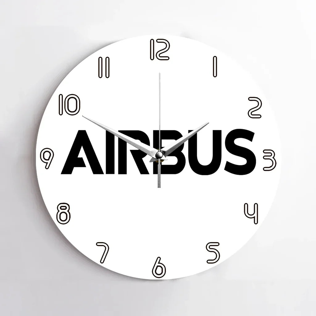 Airbus & Text Wall Clock - view 10