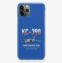 Thumbnail for Embraer KC-390 Millennium design on blue magsafe iphone case, for iPhone Pro Max