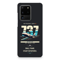 Thumbnail for Boeing 737-500 Classic design on samsung case - black