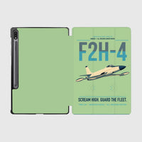 Thumbnail for F2H-4 Banshee design on light green samsung tablet tablet case