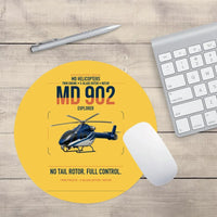 Thumbnail for MD Helicopters MD 902 Explorer design on yellow round mouse pad