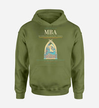 Thumbnail for Moi International Airport (MBA) design on green army hoodie single-side print