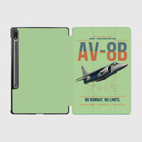 Thumbnail for AV-8B Harrier II design on light green samsung tablet tablet case