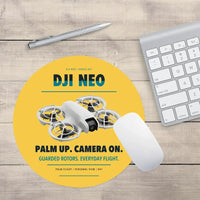 Thumbnail for DJI Neo design on yellow round mouse pad