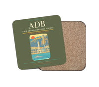 Thumbnail for Izmir Adnan Menderes Airport ADB Coaster 1-Piece - Green Army