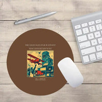 Thumbnail for VINTAGE G4451 - The Grain Elevator Waypoint - Designed Mouse Pads design on brown round
