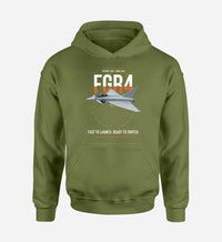Thumbnail for Eurofighter Typhoon FGR4 design on green army double-side hoodie, single-side print