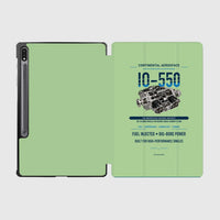 Thumbnail for IO-550 design on light green samsung tablet tablet case