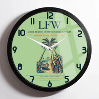 Thumbnail for Lome-Tokoin International Airport (LFW) design on light green framed wall clock