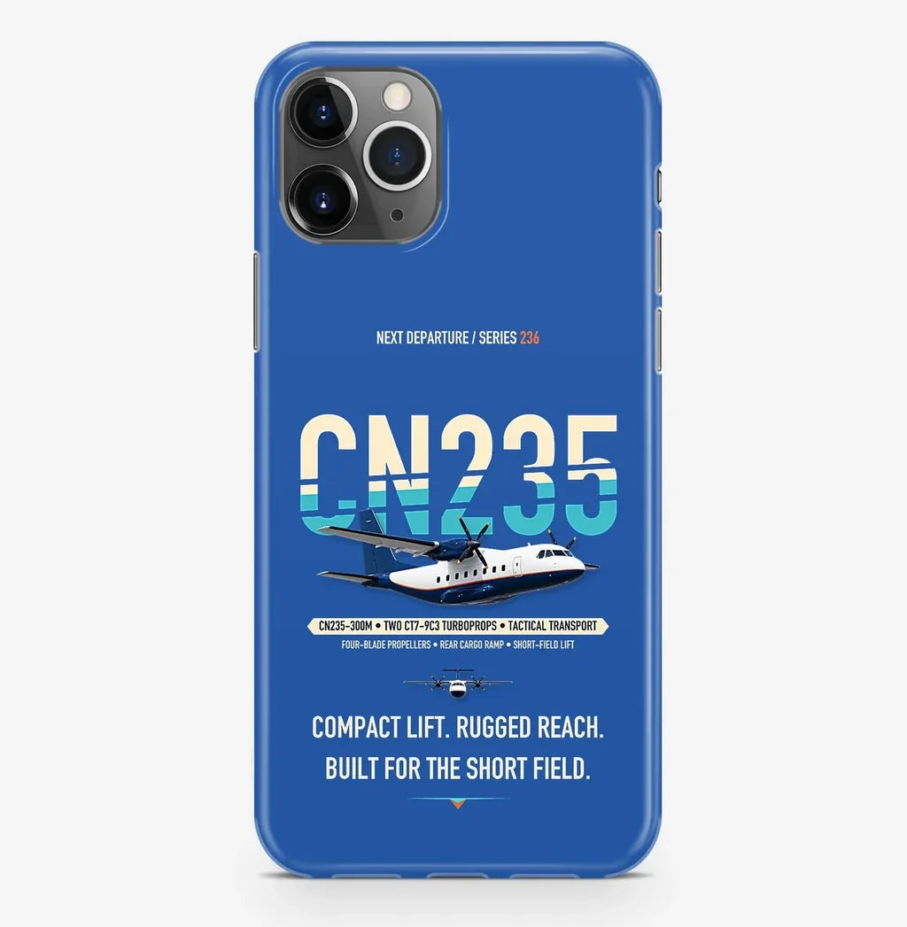 Airbus CN235-300M Case ProMax design on blue iphone case promax