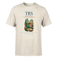 Thumbnail for Trieste Airport (TRS) T-Shirt single-side front print in Beige | trieste-airport-trs-double-side-t-shirt