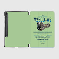 Thumbnail for V2500-A5 design on light green samsung tablet tablet case