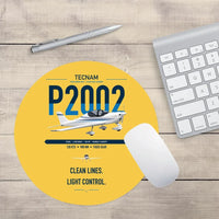Thumbnail for Tecnam P2002 Sierra MkII design on yellow round mouse pad