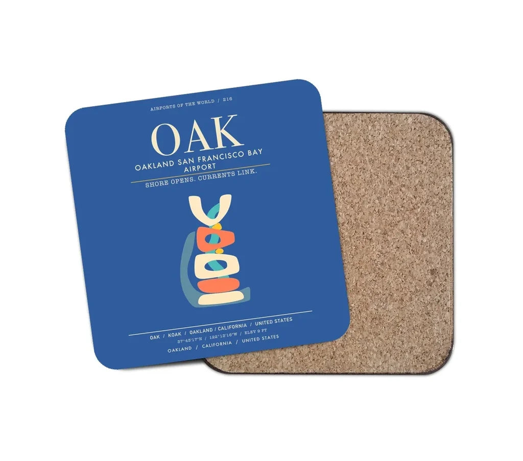 Oakland San Francisco Bay Airport OAK - Blue