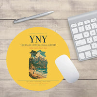 Thumbnail for Yangyang International Airport (YNY) design on yellow round mouse pad