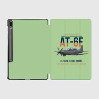 Thumbnail for AT-6E Wolverine Light Attack design on light green samsung tablet tablet case