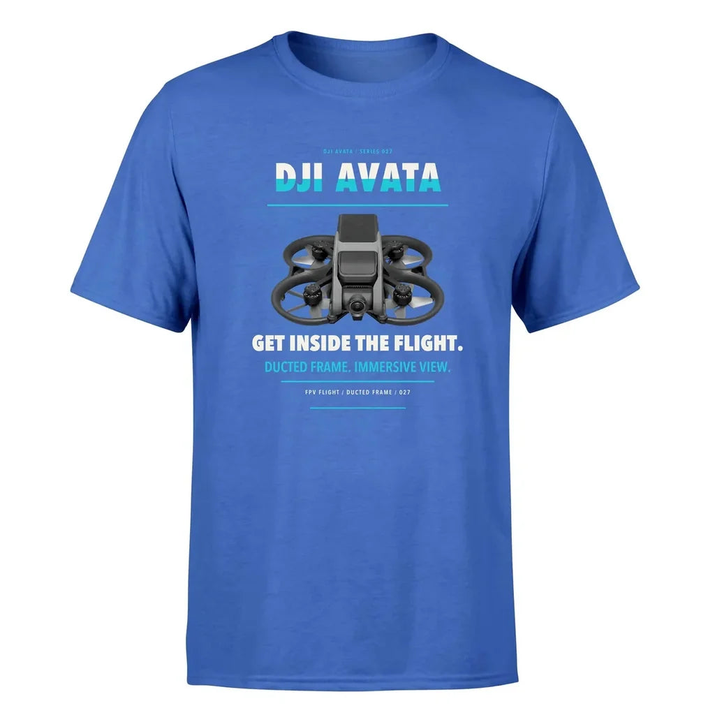 DJI Avata design on blue single side