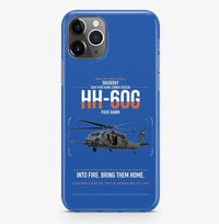 Thumbnail for Sikorsky HH-60G Pave Hawk design on blue magsafe iphone case, for iPhone Pro Max